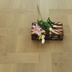 L-Grey Oak Basketweave Engineered Wood Flooring SBW1501