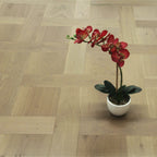 L-Grey Oak Basketweave Engineered Wood Flooring SBW1501