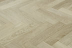 Prime Grade Oak Brushed & Unfinished Herringbone Engineered Wood Flooring 600x90x15/3mm SHO1525
