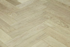 Prime Grade Oak Brushed & Unfinished Herringbone Engineered Wood Flooring 600x90x15/3mm SHO1525