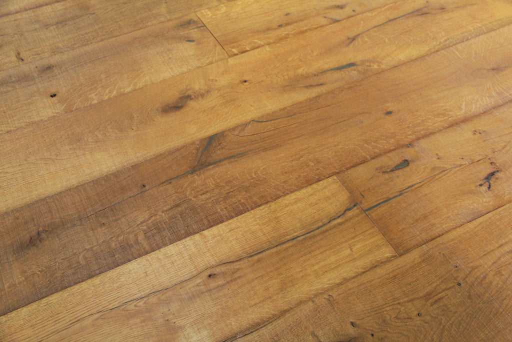 Oak Brushed Distressed Saw Mark Natural Oiled Engineered Flooring 1900x240x20/6mm SEO2031