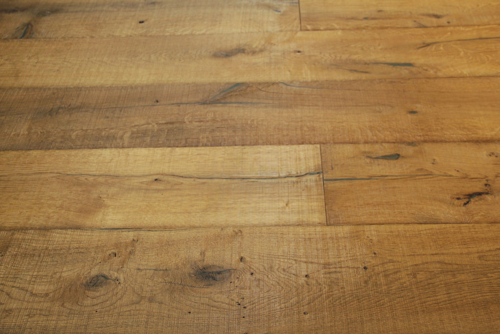Oak Brushed Distressed Saw Mark Natural Oiled Engineered Flooring 1900x240x20/6mm SEO2031