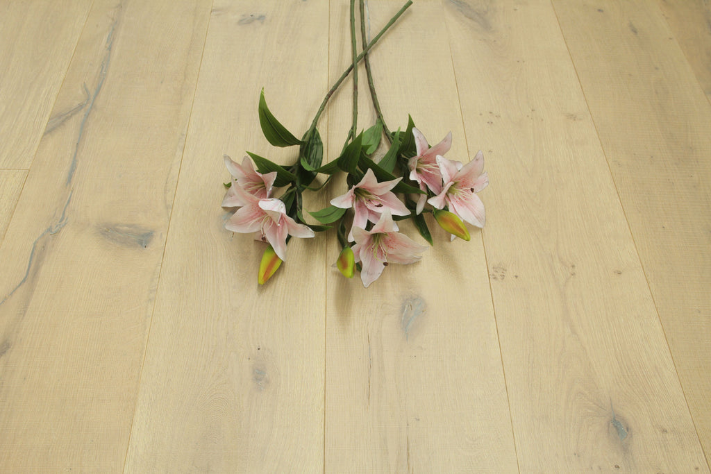 Oak Brushed Distressed Saw Mark,Cream Colour Oiled Engineered Flooring SEO1582