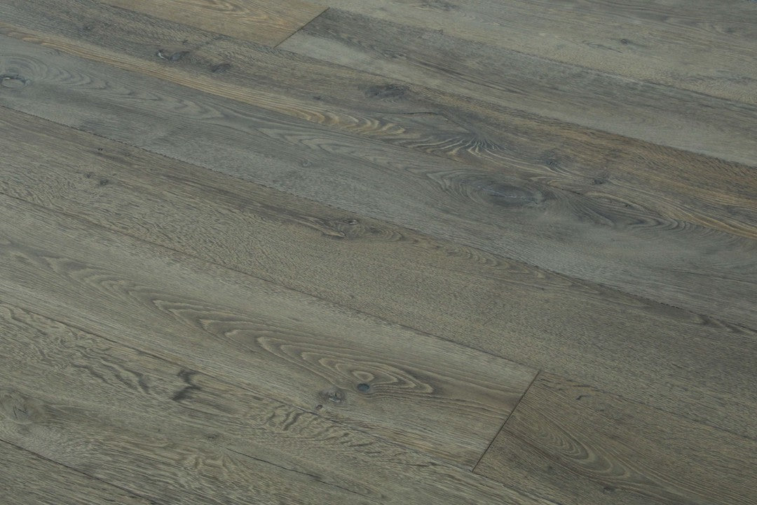 Brushed Bespoke Grey European Oak Engineered Wood Flooring SEO2207