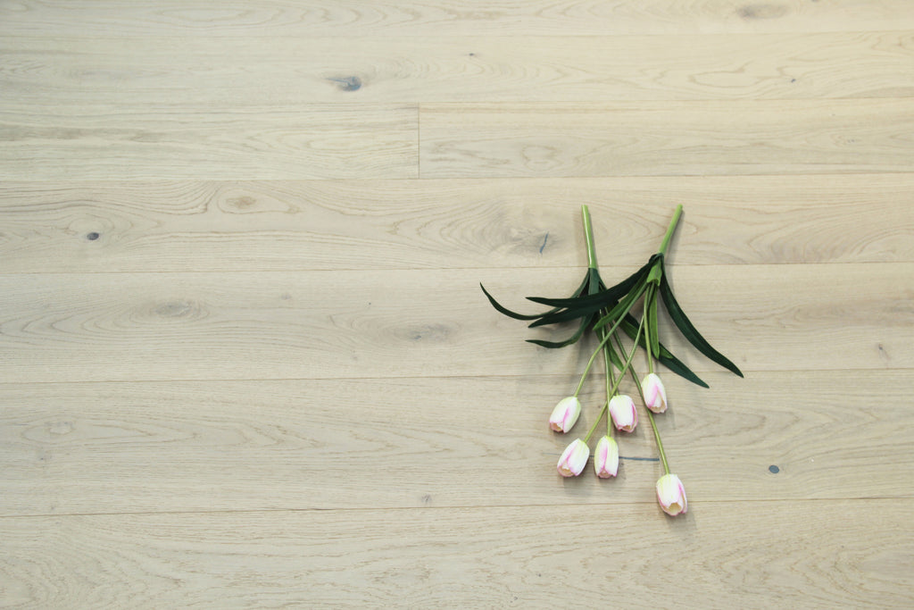 Brushed White UV Oiled Oak 5G Click Engineered Flooring SEO1420C