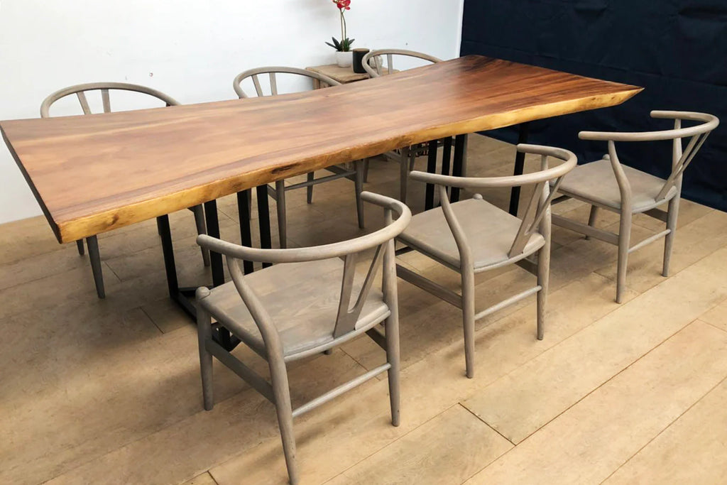 Solid South American Walnut Slab Table 2510mm