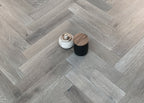 Grey Oiled European Oak Herringbone Flooring SHO1515
