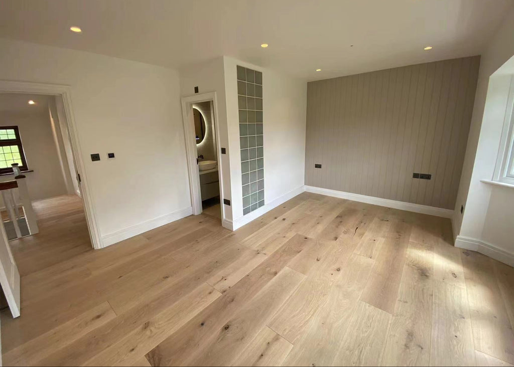 Oak Brushed Invisible Oiled Engineered Flooring SEO1524