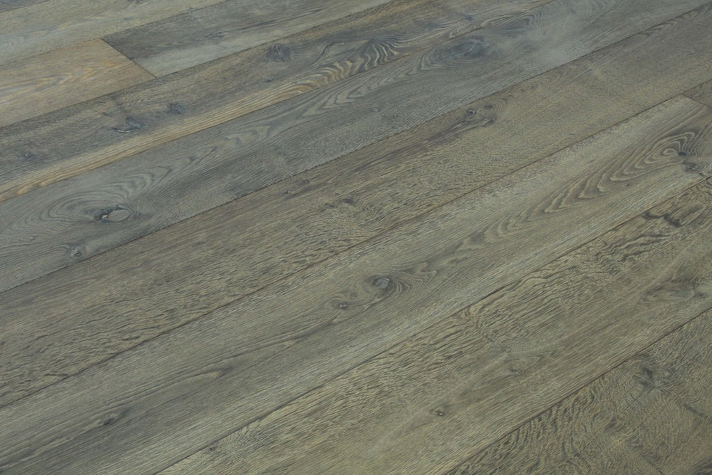 Brushed Bespoke Grey European Oak Engineered Wood Flooring SEO2207