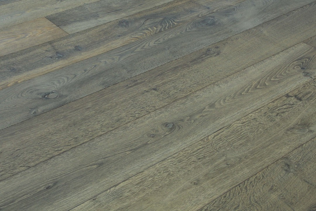 Brushed Bespoke Grey European Oak Engineered Wood Flooring SEO2207