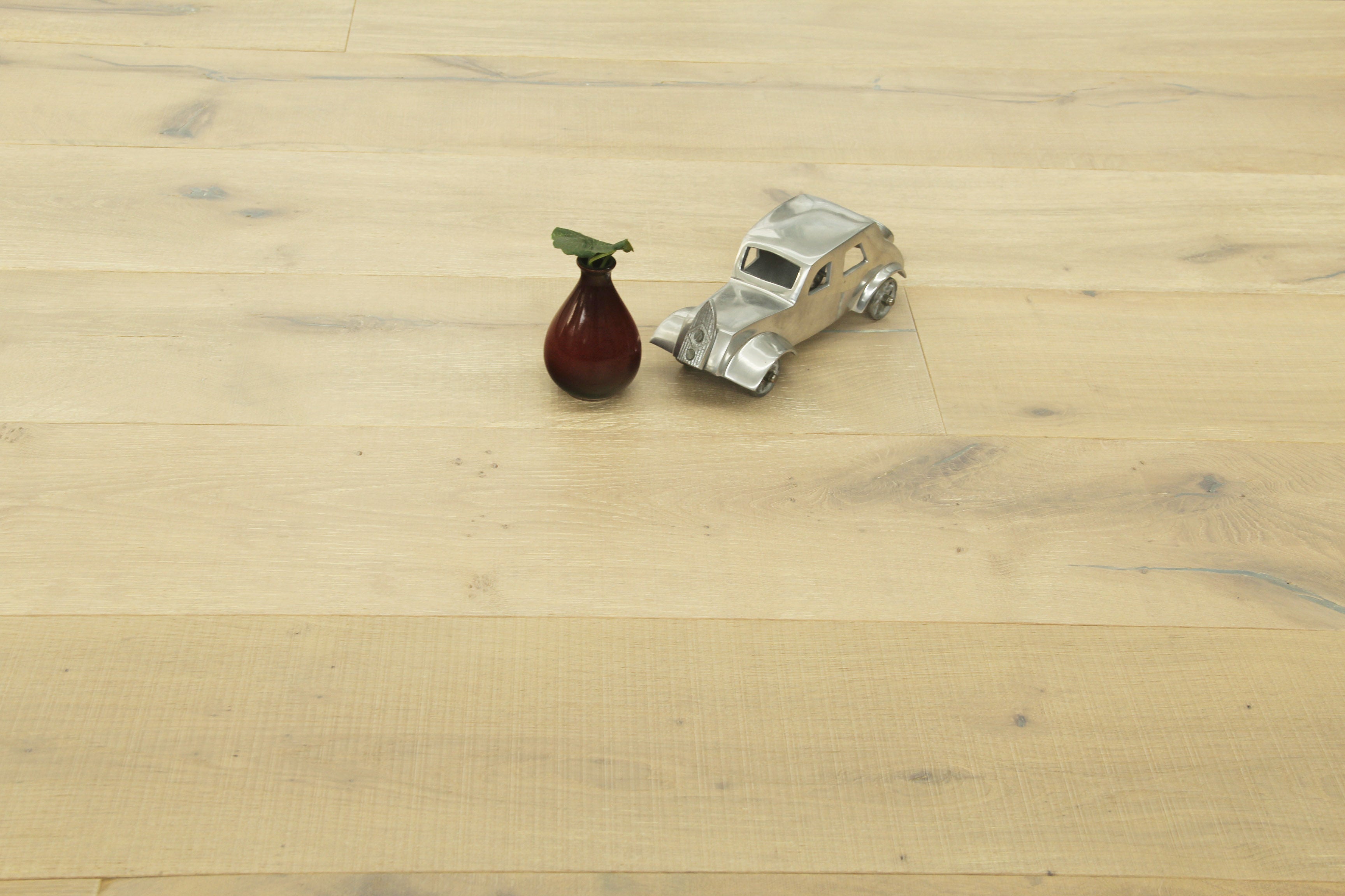 Oak Brushed Distressed Saw Mark,Cream Colour Oiled Engineered Flooring SEO1582