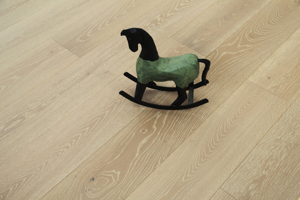 Smoked,Brushed White UV Oiled Oak 5G Click Engineered Flooring SEO1422C