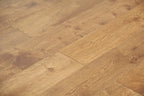 Oak Brushed Gunstock Lacquered Engineered Wood Flooring 1900x190x20/6mm SEO2002