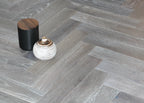 Grey Oiled European Oak Herringbone Flooring SHO1515