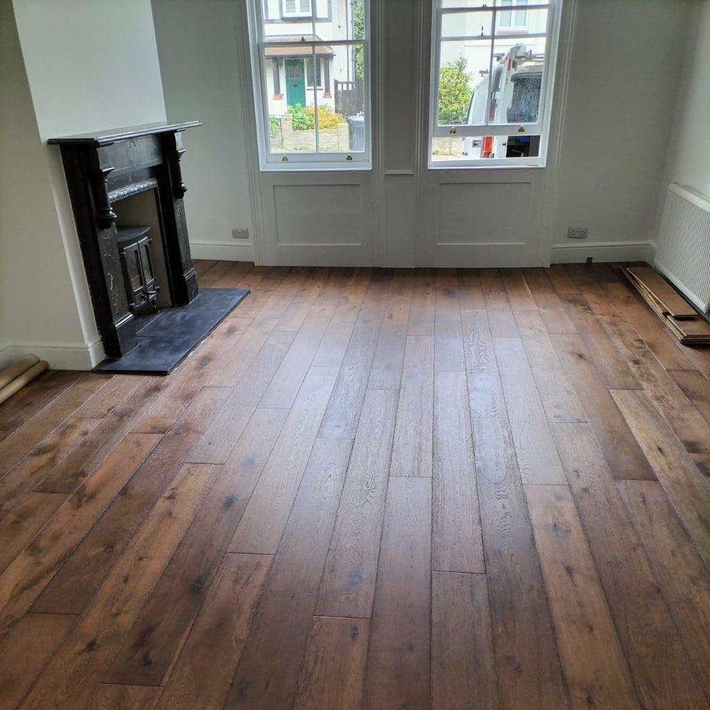 Dark Mahagony European Oak Engineerd Wood Flooring SEO1583