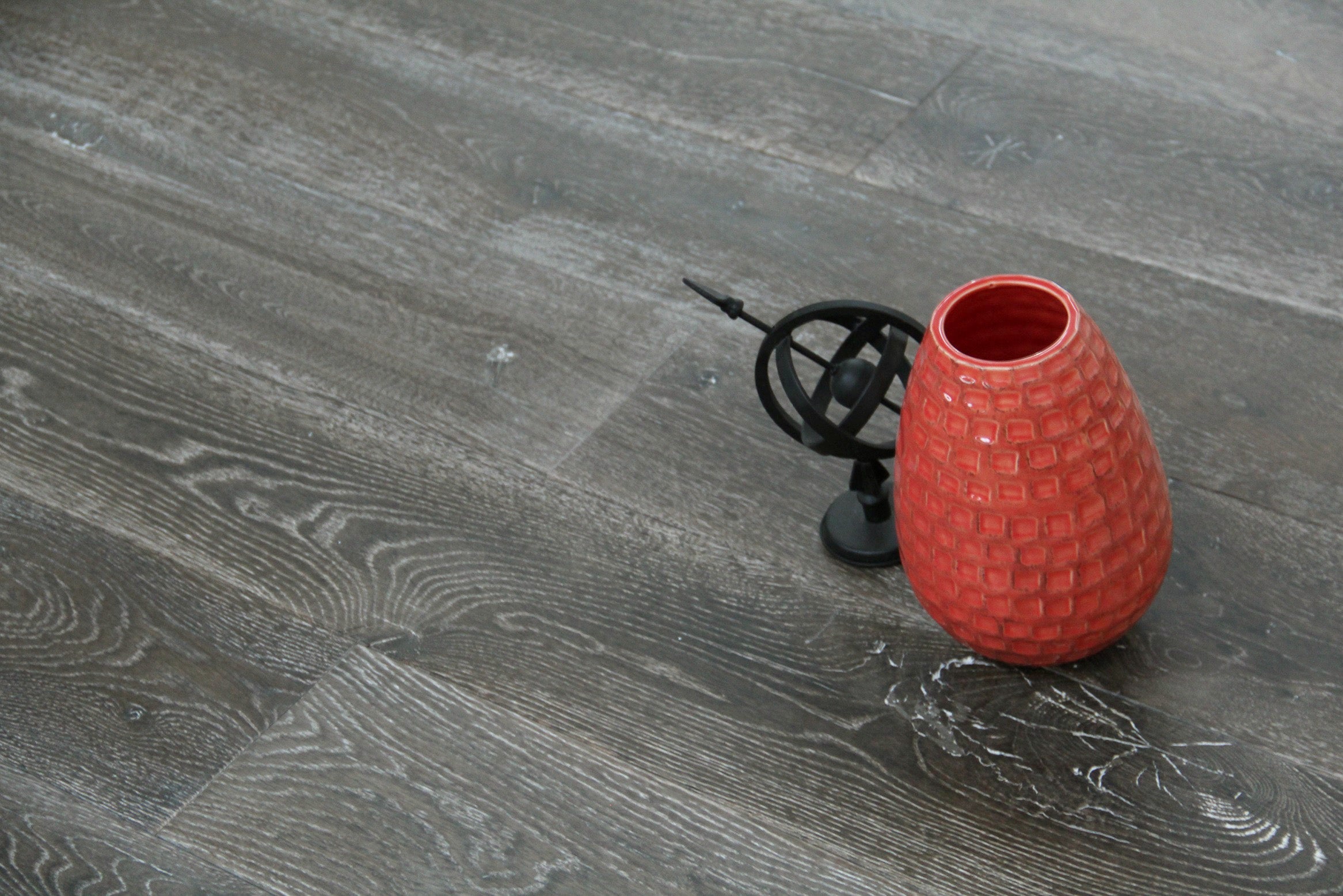 Oak Brushed Bespoke Grey Oiled Engineered Flooring 1900x190x20/6mm SEO2706