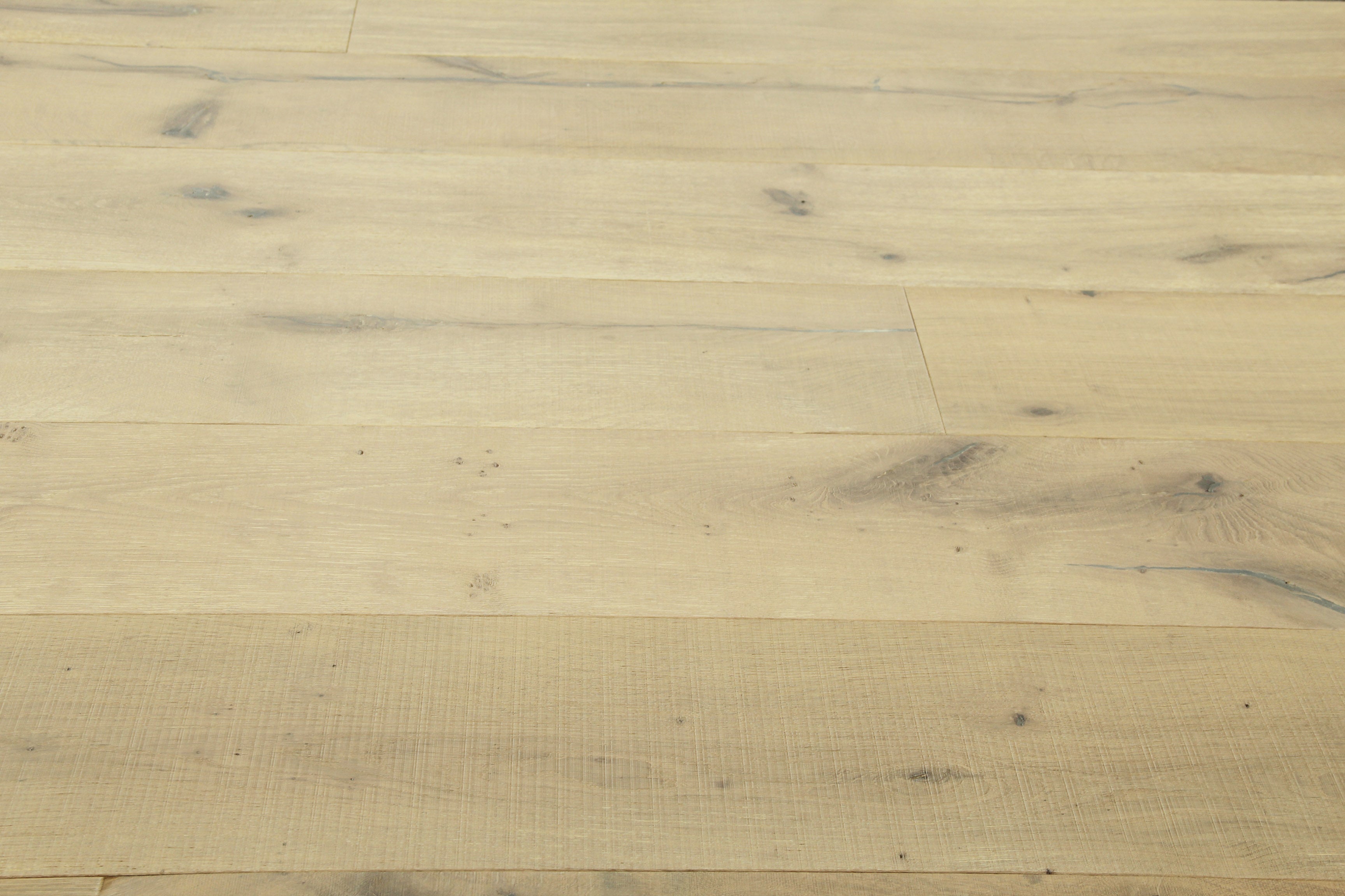 Oak Brushed Distressed Saw Mark,Cream Colour Oiled Engineered Flooring SEO1582