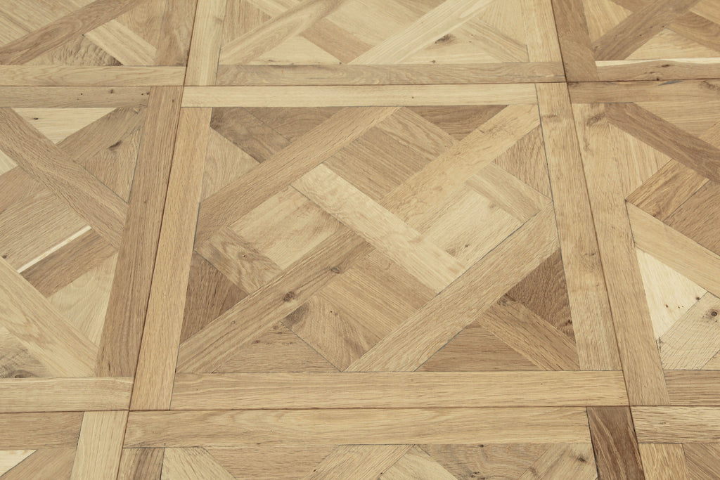 Oak Smoked Brushed Unfinished Versailles Panel Flooring 580x580x20/6mm SPE2004