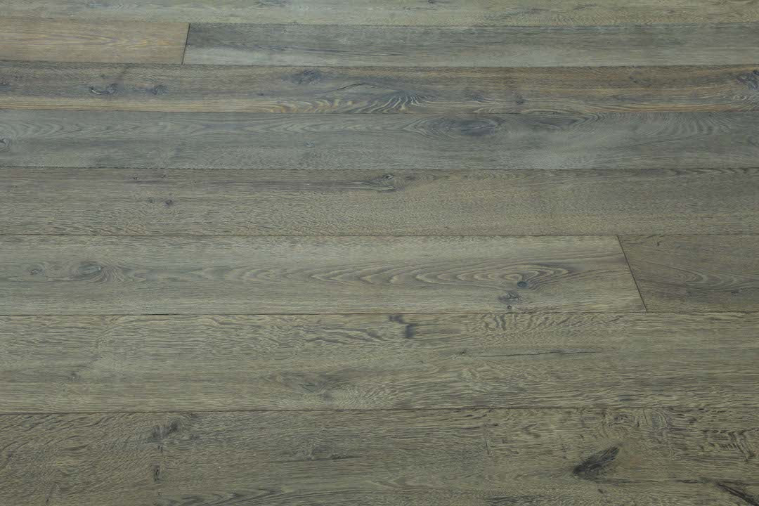Brushed Bespoke Grey European Oak Engineered Wood Flooring SEO2207