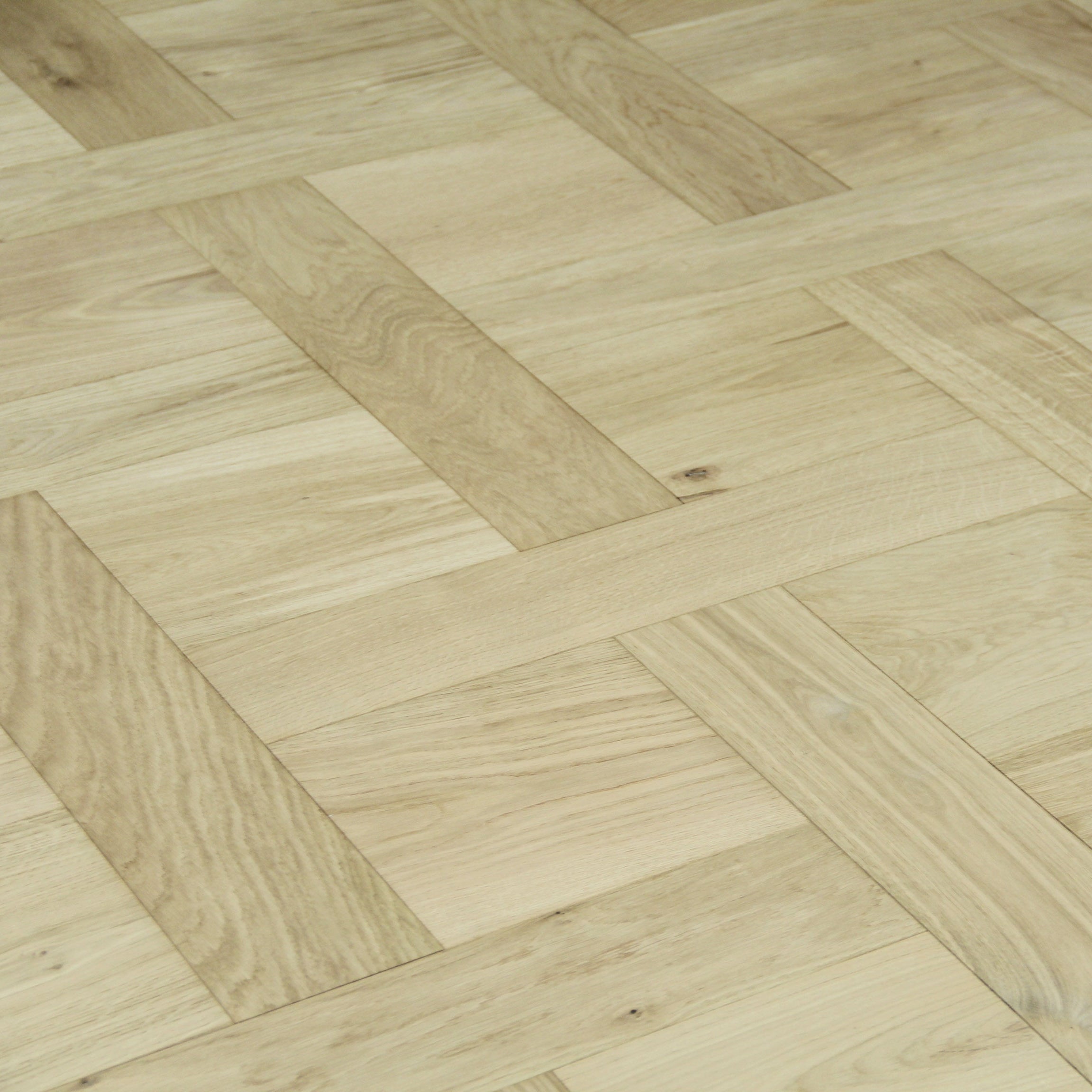Unfinished Oak Basketweave Engineered Wood Flooring SBW1505