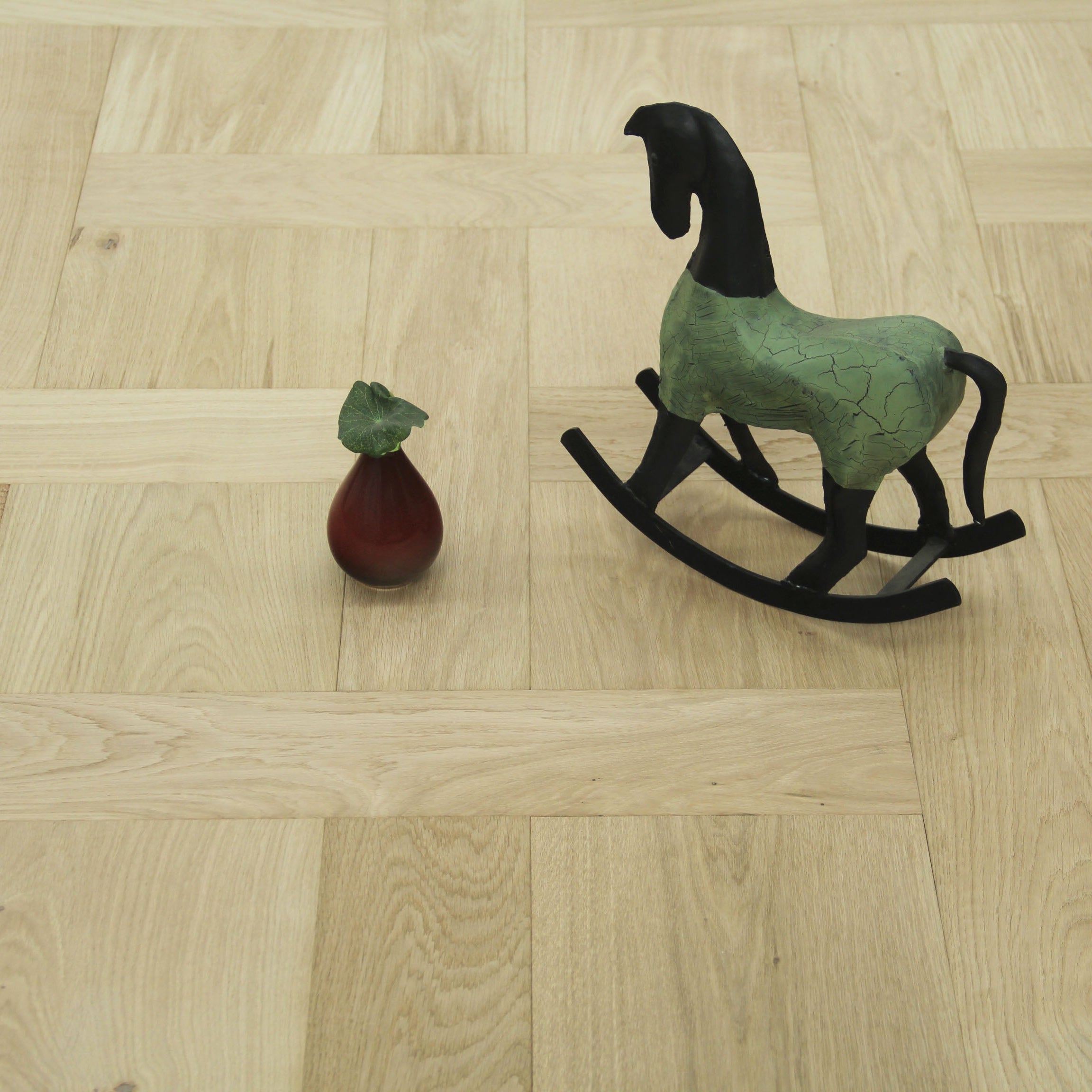 Unfinished Oak Basketweave Engineered Wood Flooring SBW1505