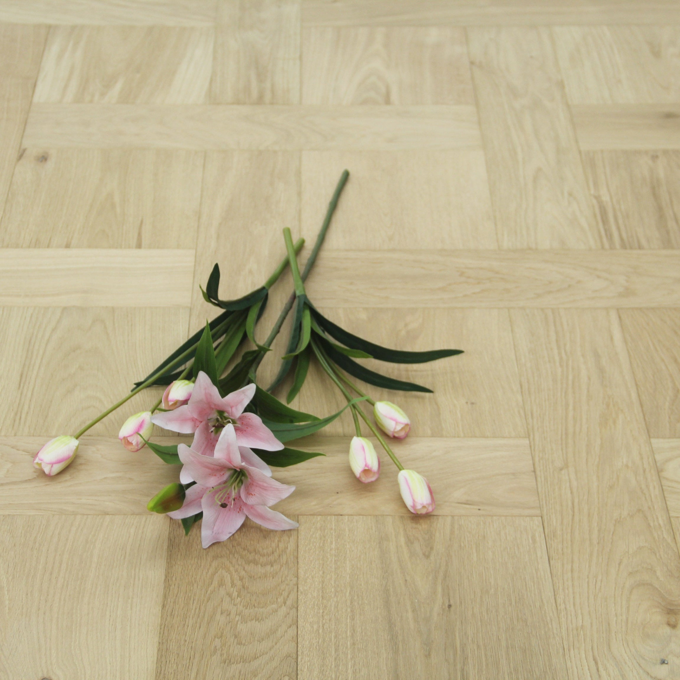Invisible Oak Basketweave Engineered Wood Flooring SBW1504