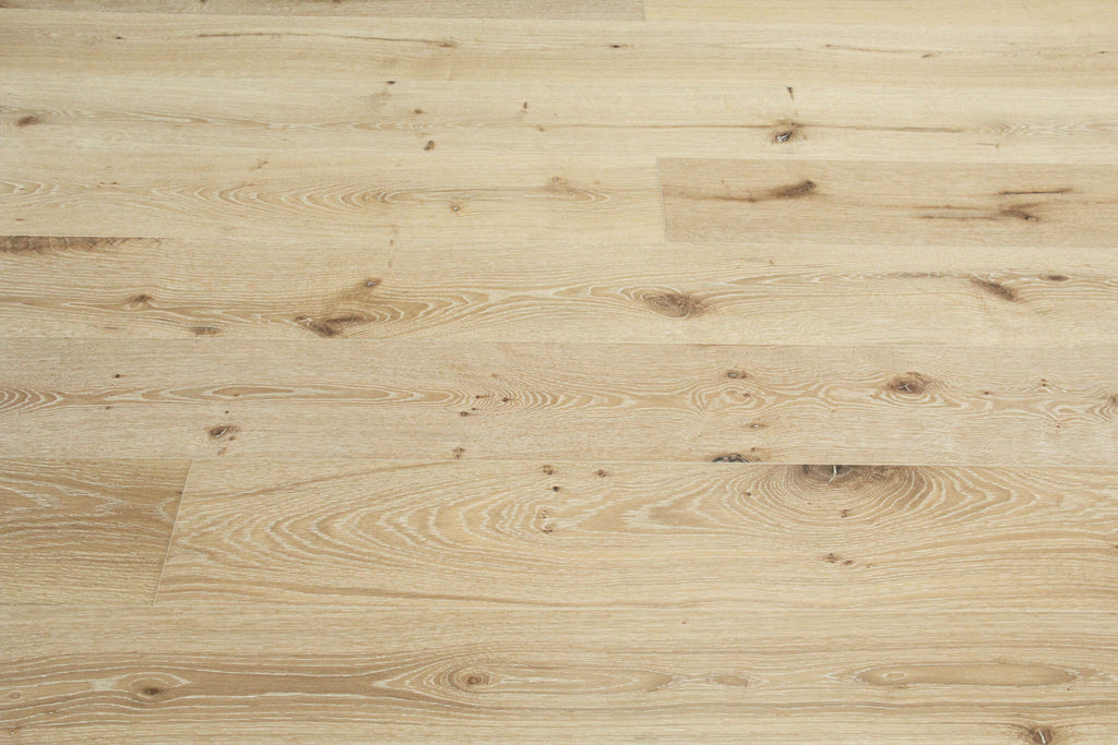 Brushed White Washed UV Oiled Oak Engineered Hardwood Flooring SEO1500C