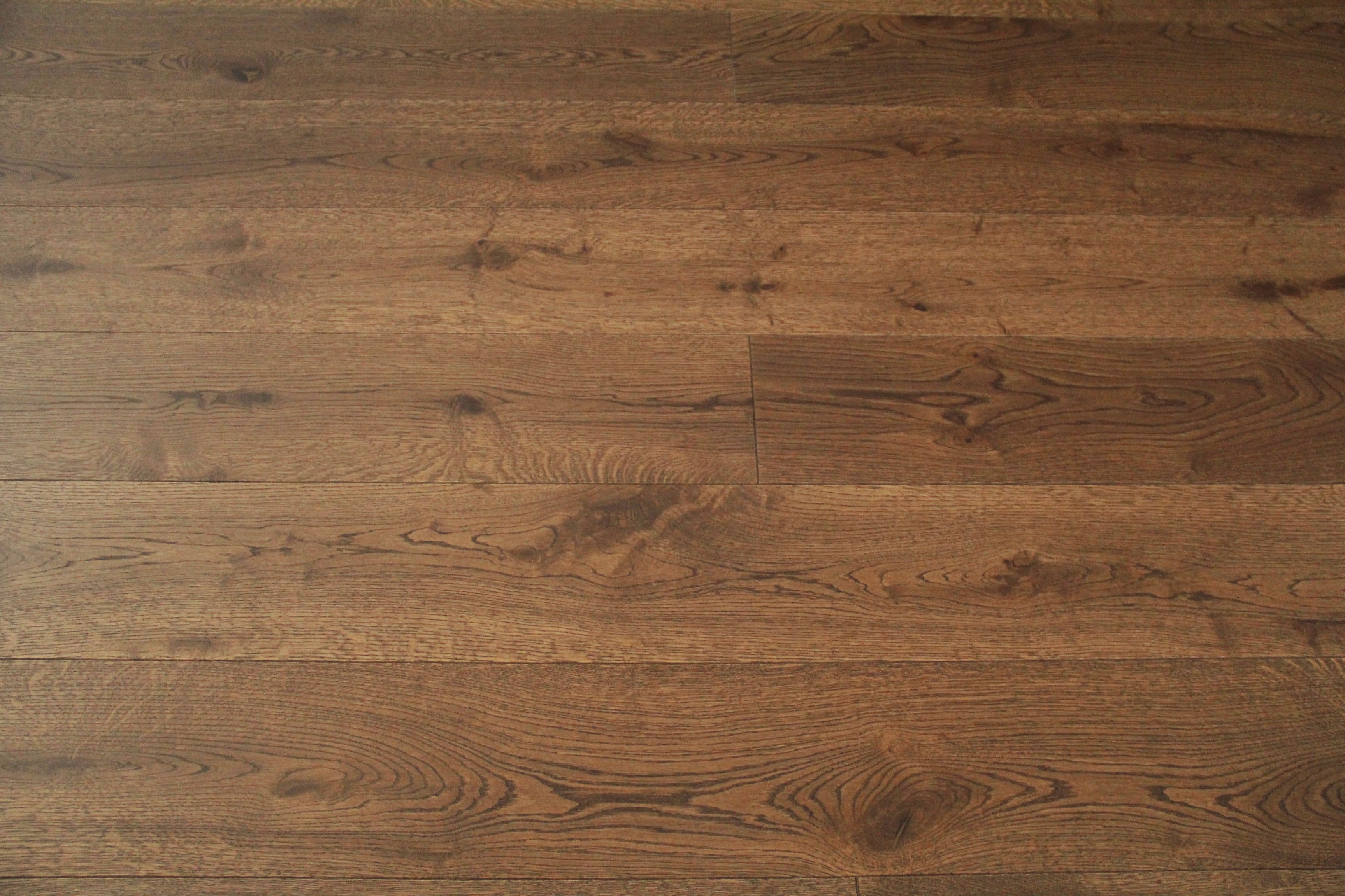 Brushed Dark Coffee UV Oiled Oak Engineered HardWood Flooring SEO1502C