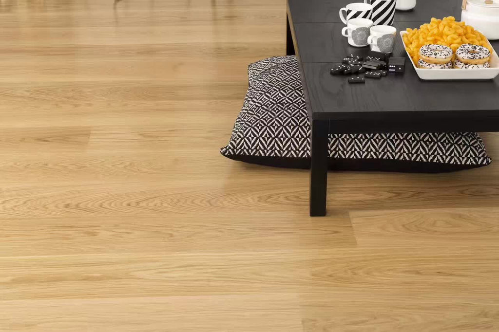 Prime Grade Natural Lacquered European Oak Engineered Flooring SEO1580