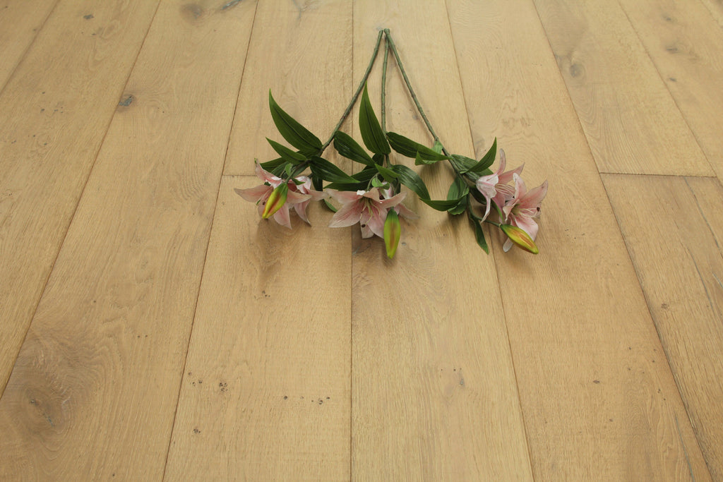 Oak Brushed Distressed Saw Mark,Light Grey Oiled Engineered Flooring SEO1586