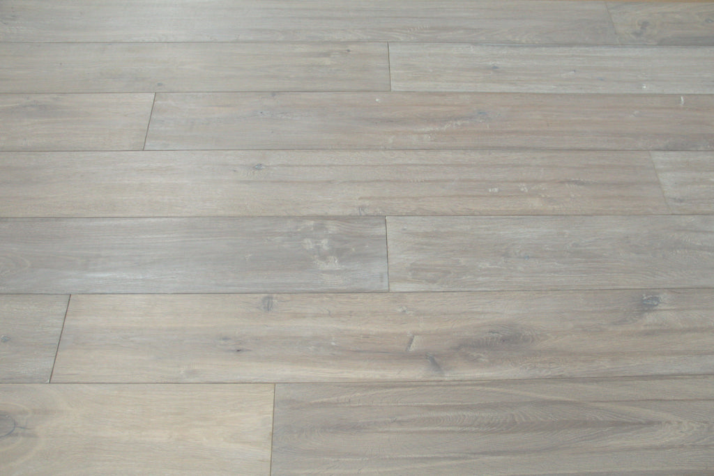 Hand Scraped White Oiled & Smoked Oak Engineered Flooring SEO2011