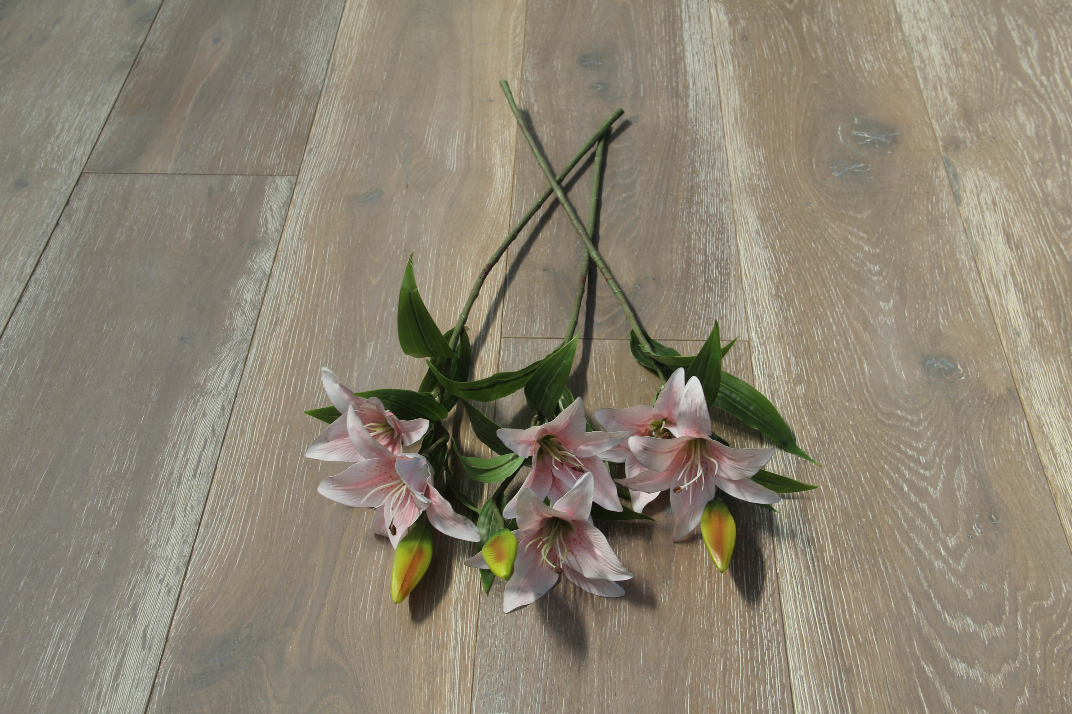 Oak Double Smoked Brushed White Oiled Engineered Wood Flooring 1900x240x20/6mm SEO2030