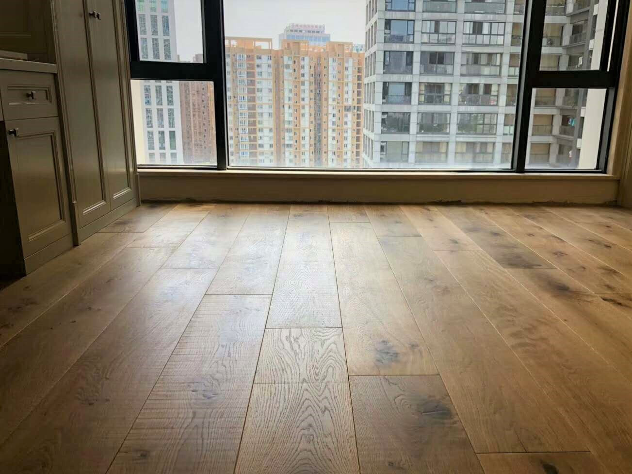 Oak Brushed Distressed Saw Mark Natural Oiled Engineered Flooring 1900x240x15/4mm SEO1572