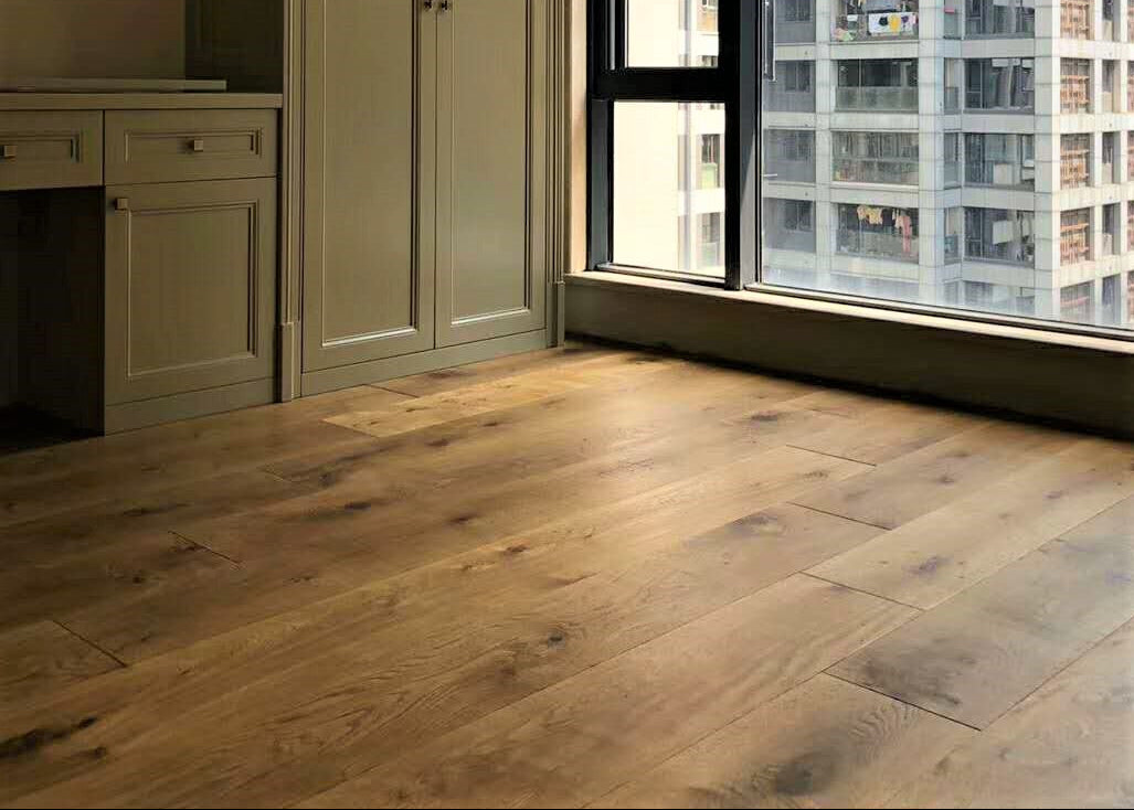 Oak Brushed Distressed Saw Mark Natural Oiled Engineered Flooring 1900x240x15/4mm SEO1572