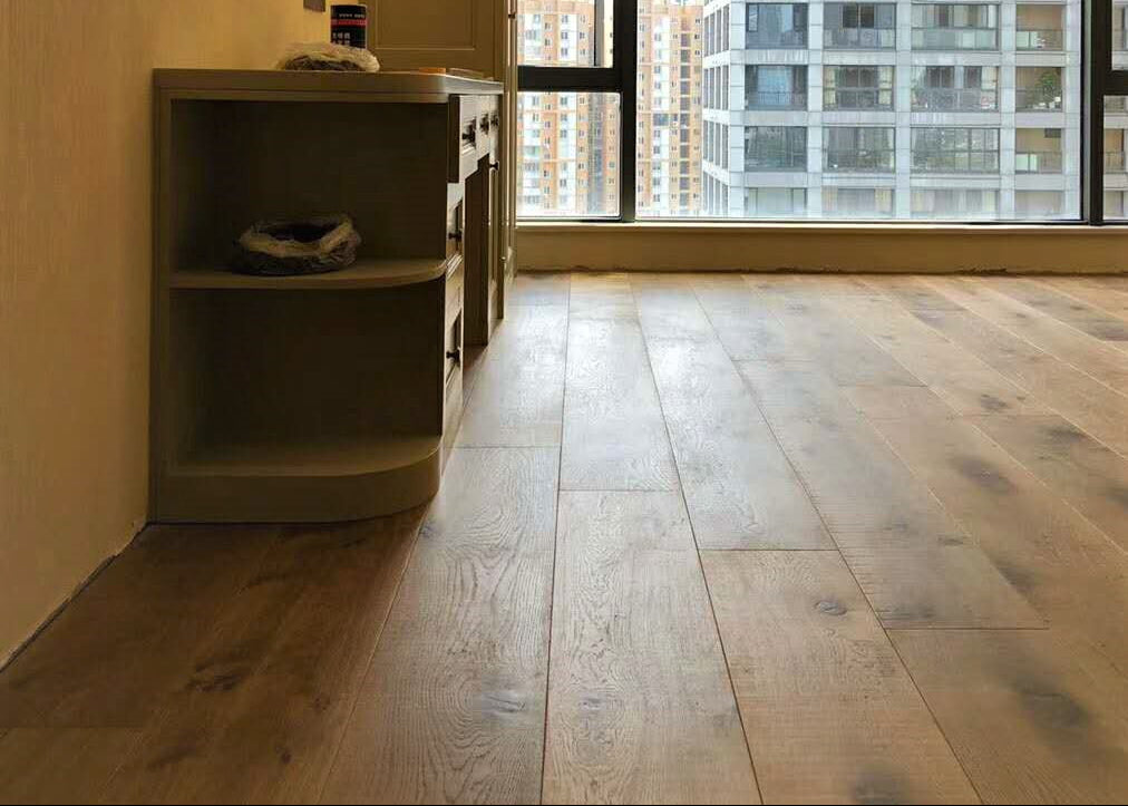 Oak Brushed Distressed Saw Mark Natural Oiled Engineered Flooring 1900x240x15/4mm SEO1572