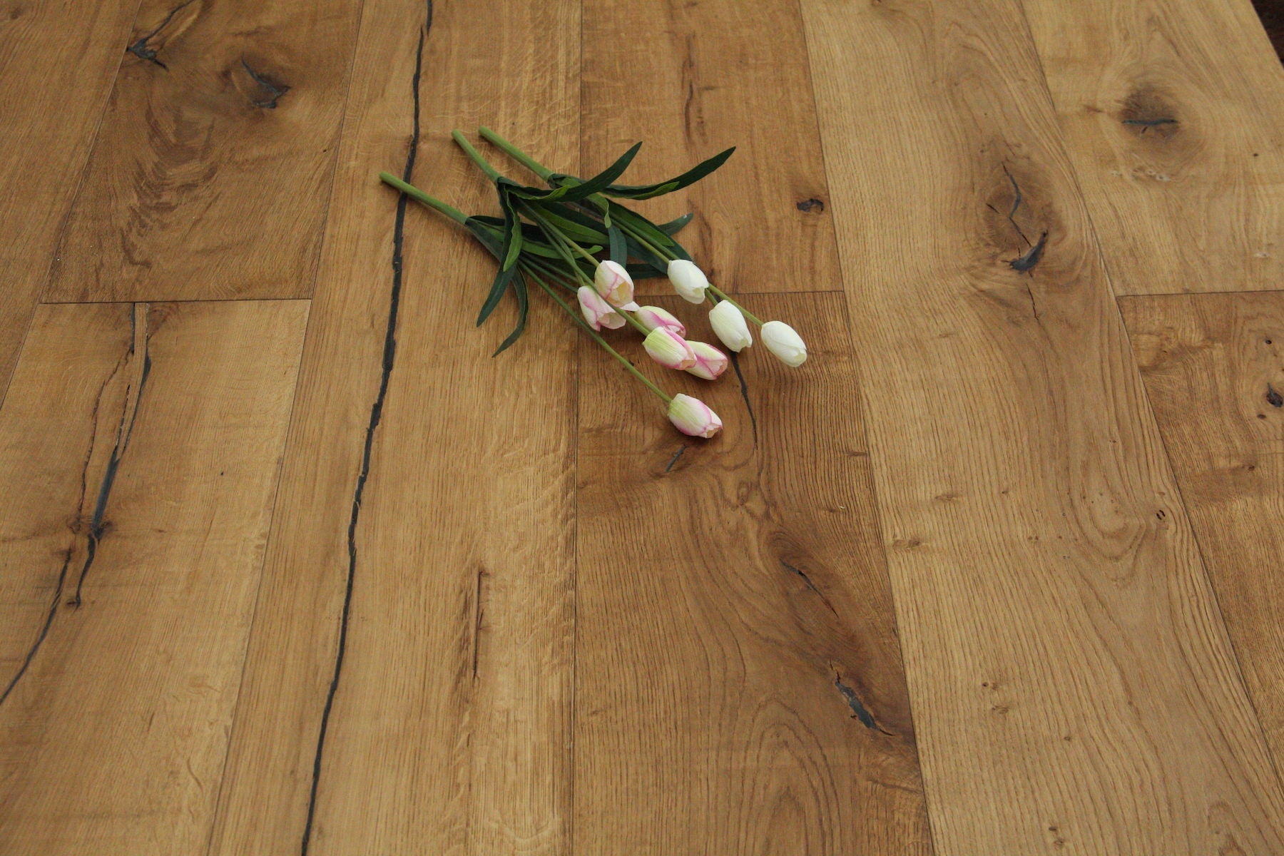 Oak Brushed Distressed Saw Mark Natural Oiled Engineered Flooring 1900x240x15/4mm SEO1572