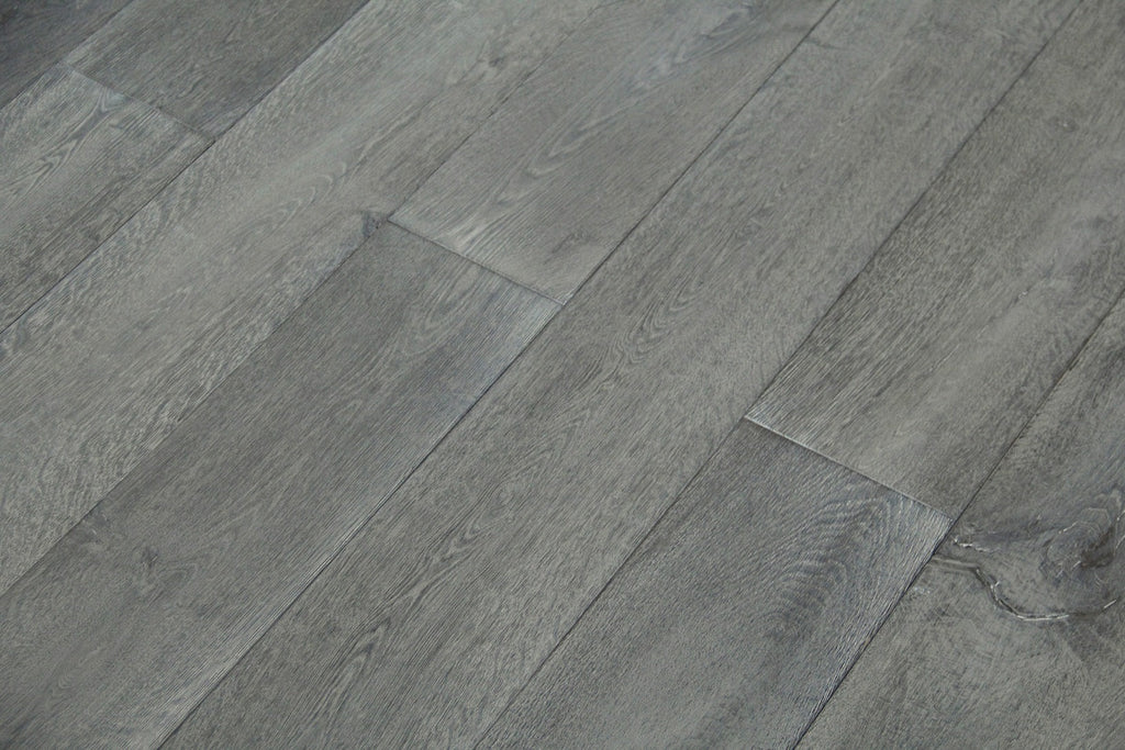 Oak Brushed Bespoke Grey Oiled Engineered Flooring 1900x190x20/6mm SEO2703