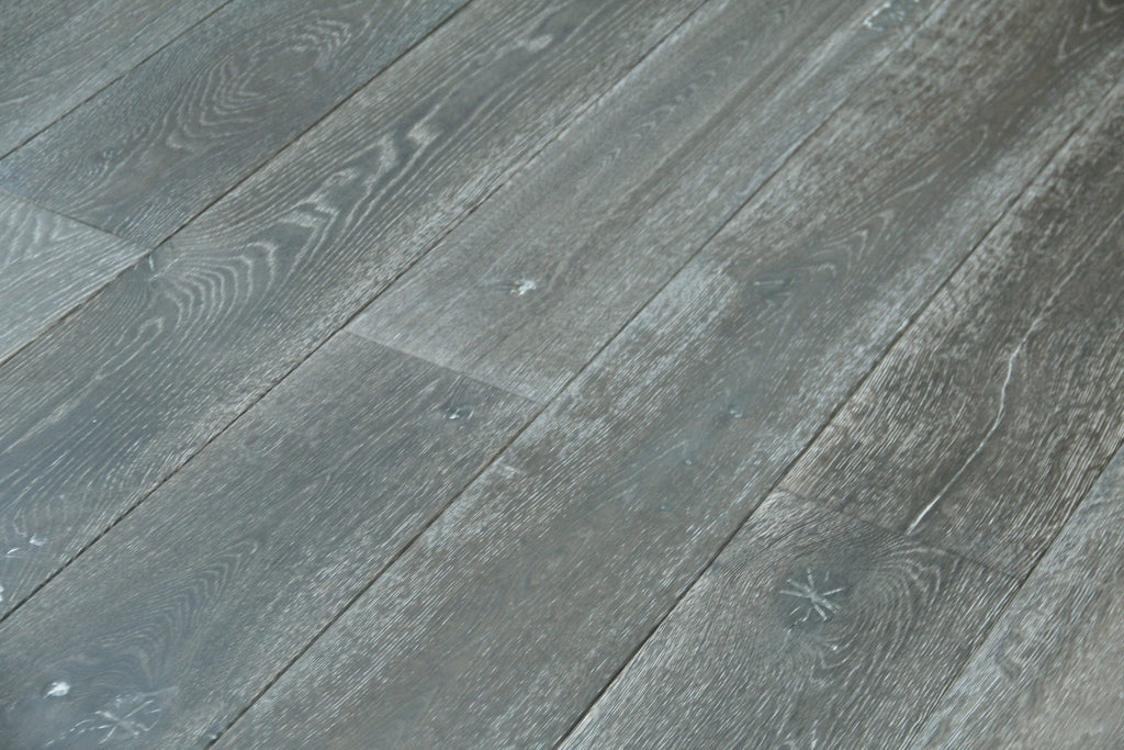 Oak Brushed Bespoke Grey Oiled Engineered Flooring 1900x190x20/6mm SEO2706