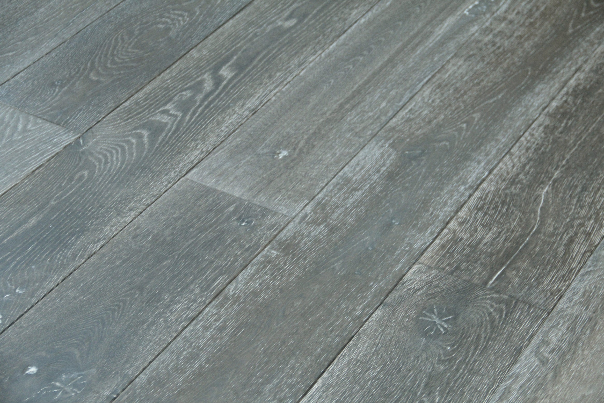 Oak Brushed Bespoke Grey Oiled Engineered Flooring 1900x190x20/6mm SEO2706