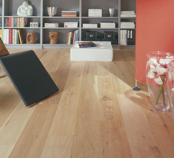 Brushed Unfinished European Oak Engineered Flooring SEO1591B