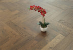 Coffee Oak Engineered Herringbone Flooring 600x125x14/3mm SHO1407