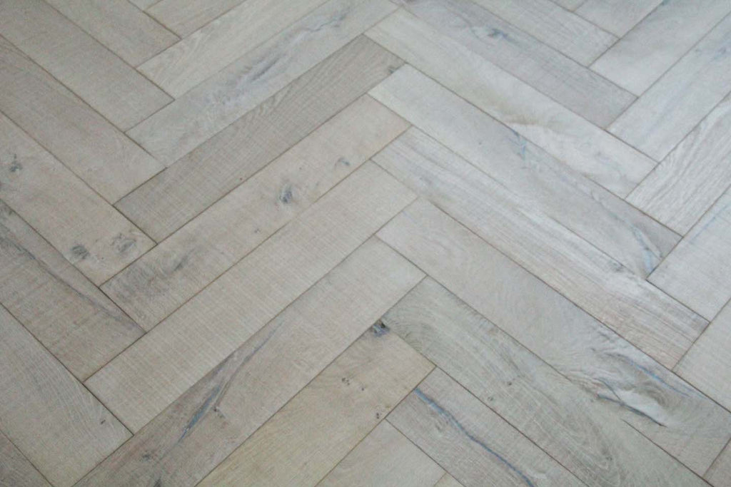 Beach Sand Bespoke Engineered Oak Herringbone SHO1817