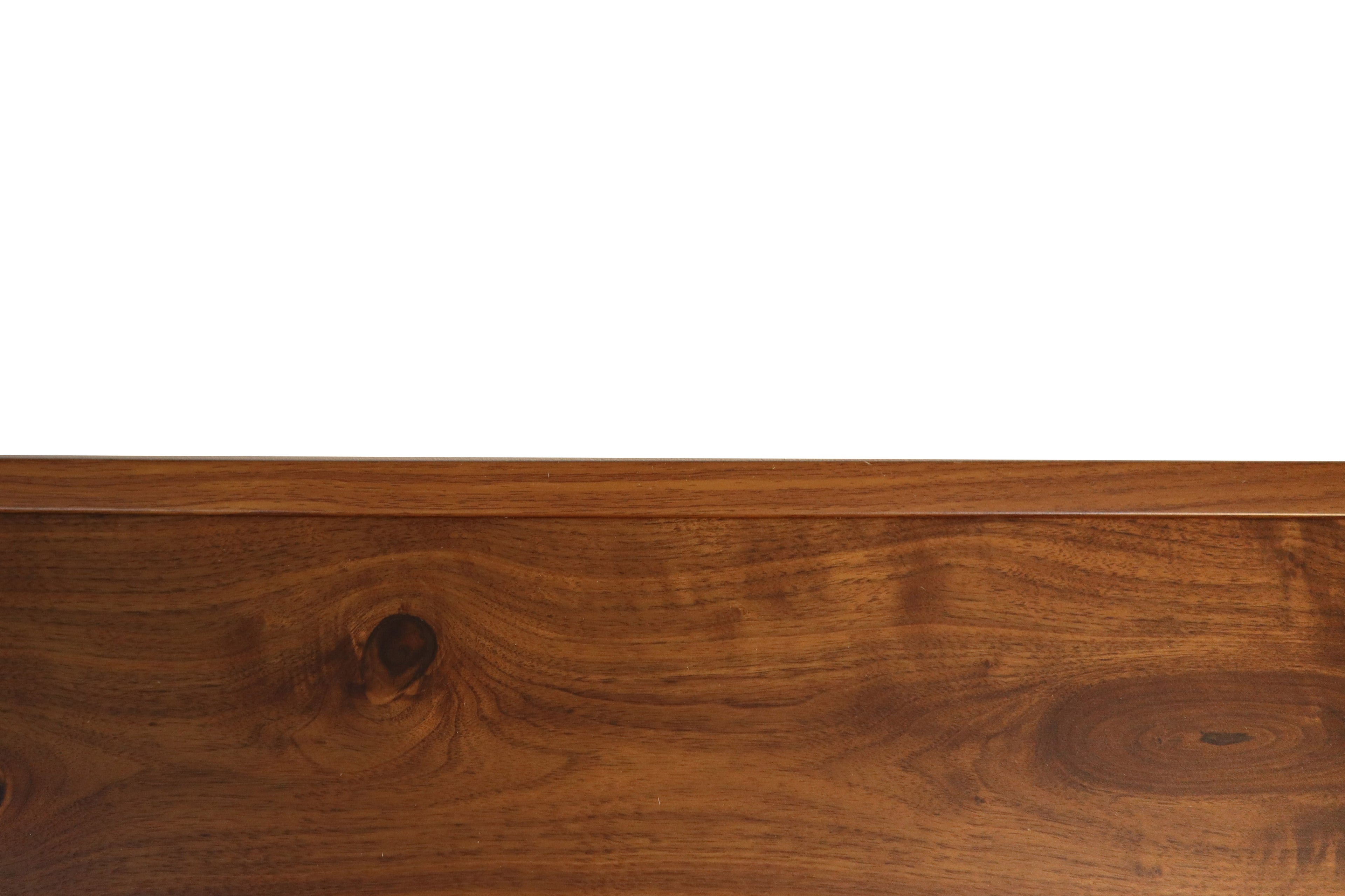 Walnut PVC End Profile 2.7m x 20mm x 10mm SAC013