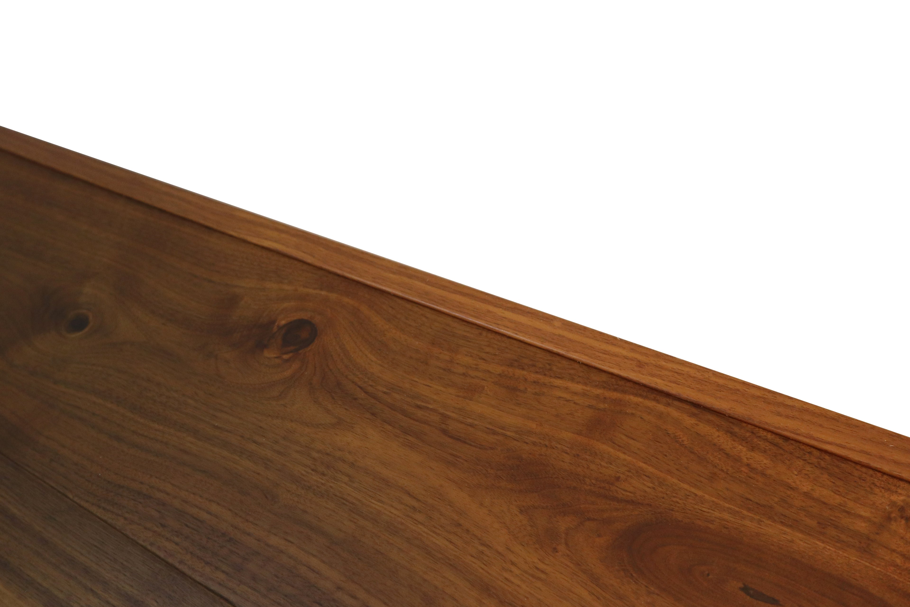 Walnut PVC End Profile 2.7m x 20mm x 10mm SAC013
