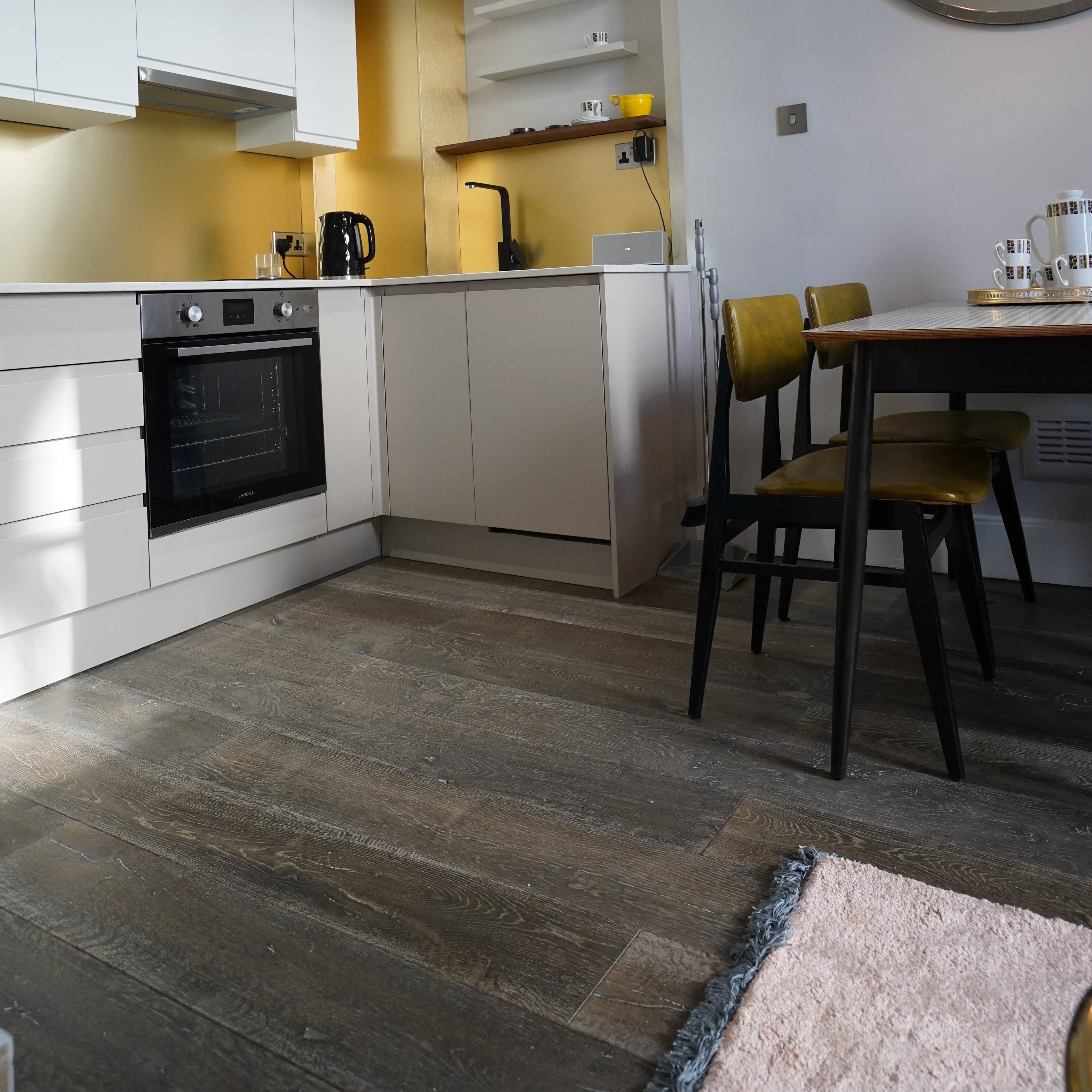 Oak Brushed Bespoke Grey Oiled Engineered Flooring 1900x190x20/6mm SEO2706