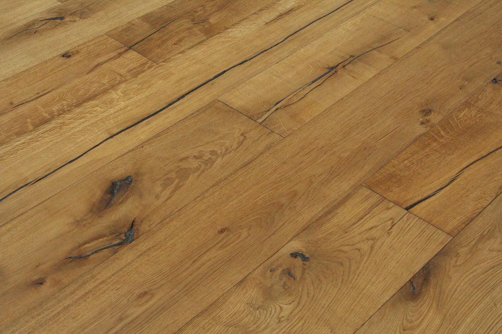 Oak Brushed Distressed Saw Mark Natural Oiled Engineered Flooring 1900x240x15/4mm SEO1572