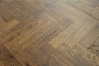 Coffee Oak Engineered Herringbone Flooring 600x125x14/3mm SHO1407