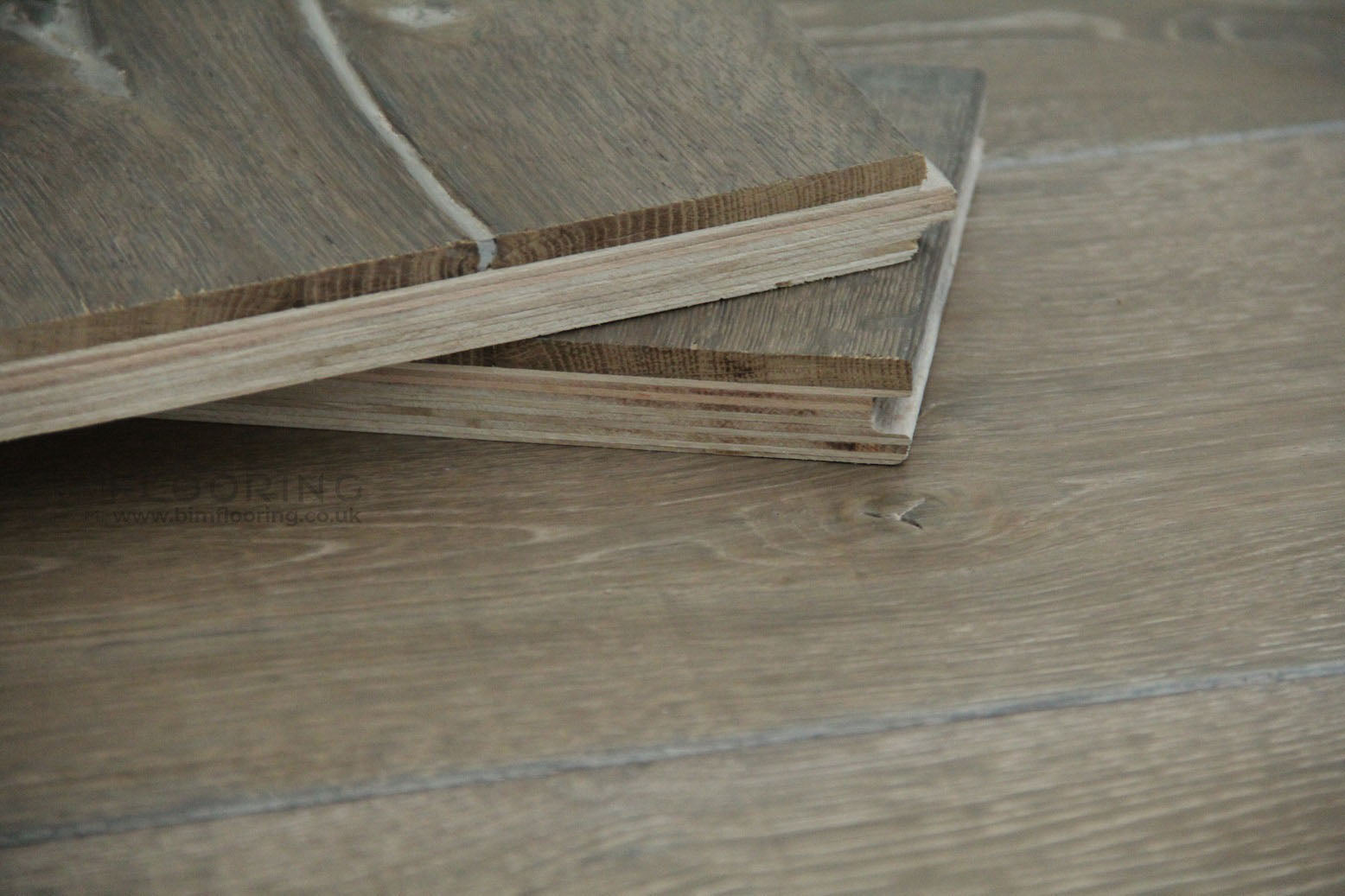 Oak Brushed Bespoke Grey Oiled Engineered Flooring 1900x190x20/6mm SEO2713