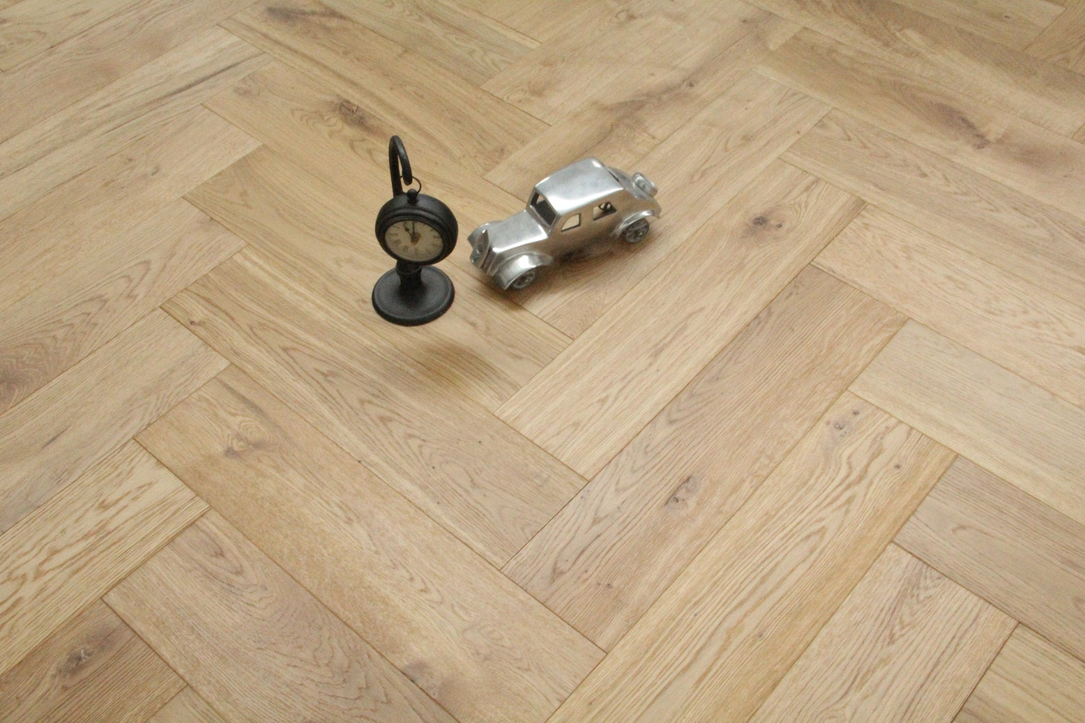 Discontinued Clearance! Oak Brushed UV Oiled Herringbone Engineered Wood Flooring 600x150x14/3mm SHO1401