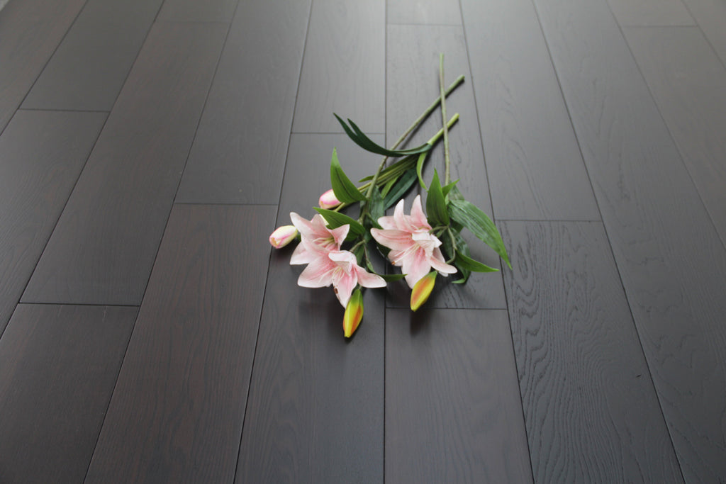 Oak Carbonized Lacquered Engineered Wood Flooring  920x180x20/6mm SEO2006